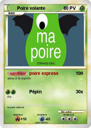 Pokemon Poire volante