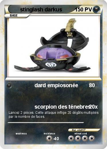 Pokemon stinglash darkus