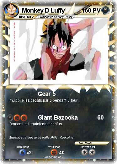 Pokemon Monkey D Luffy