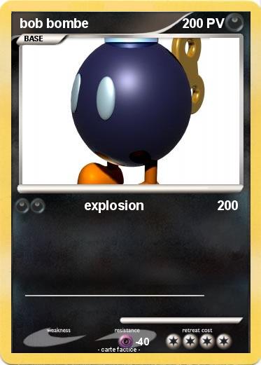 Pokemon bob bombe