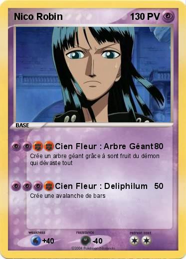 Pokemon Nico Robin