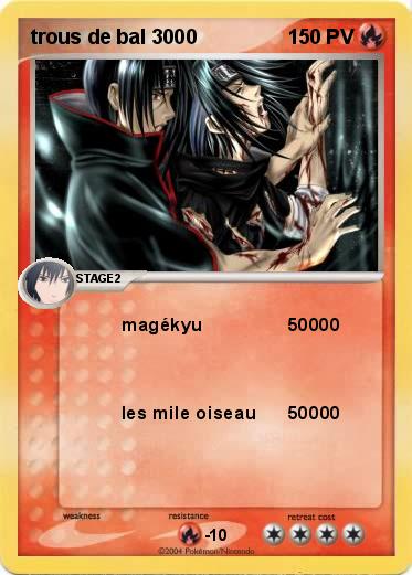 Pokemon trous de bal 3000