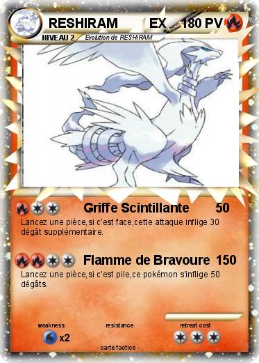 Pokemon RESHIRAM         EX