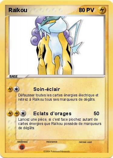 Pokemon Raïkou