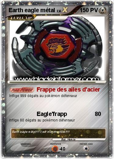 Pokemon Earth eagle métal