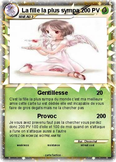 Pokemon La fille la plus sympa