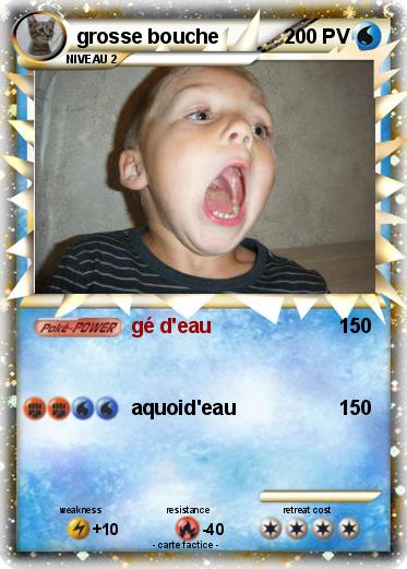 Pokemon grosse bouche
