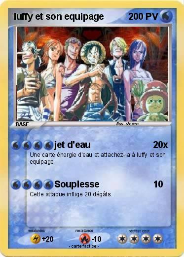 Pokemon luffy et son equipage