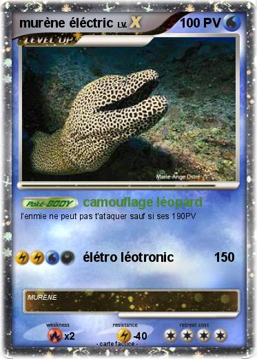 Pokemon murène éléctric