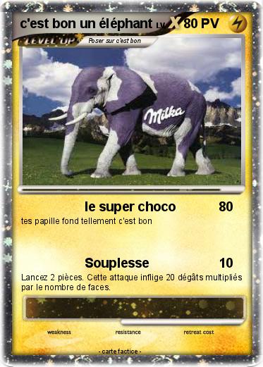 Pokemon c'est bon un éléphant
