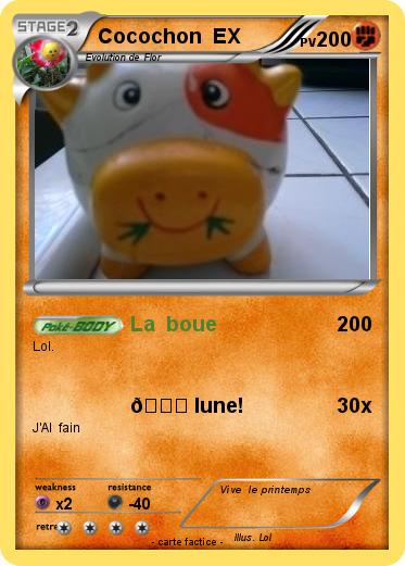 Pokemon Cocochon  EX