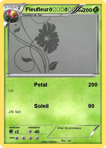 Pokemon Fleufleur????????❤