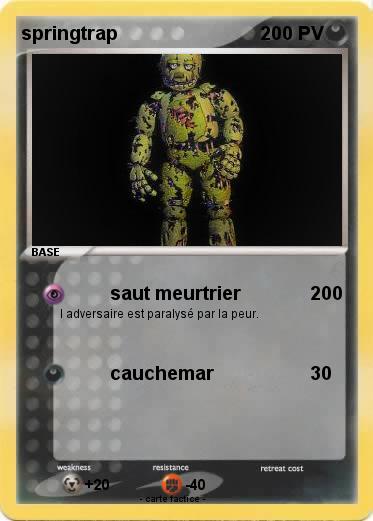 Pokemon springtrap