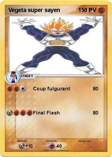Pokemon Vegeta super sayen