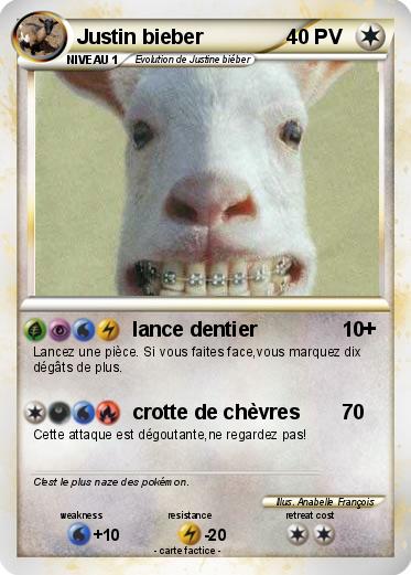 Pokemon Justin bieber