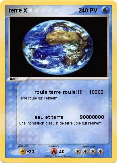 Pokemon terre X                                2