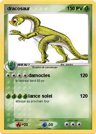 Pokemon dracosaur