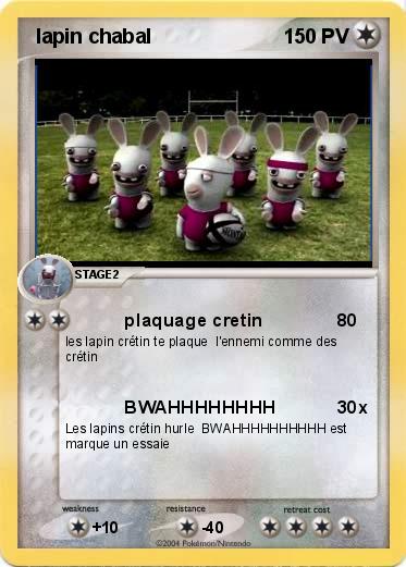 Pokemon  lapin chabal