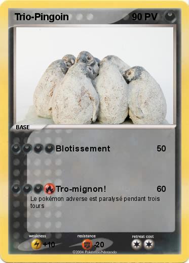 Pokemon Trio-Pingoin
