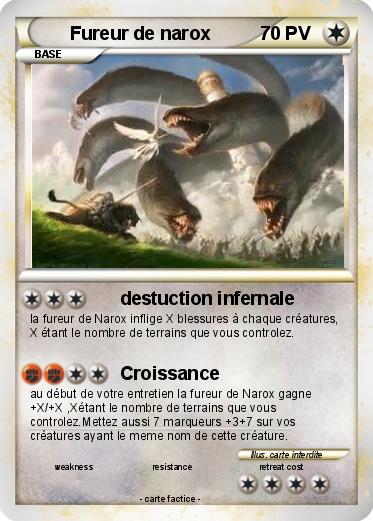Pokemon Fureur de narox