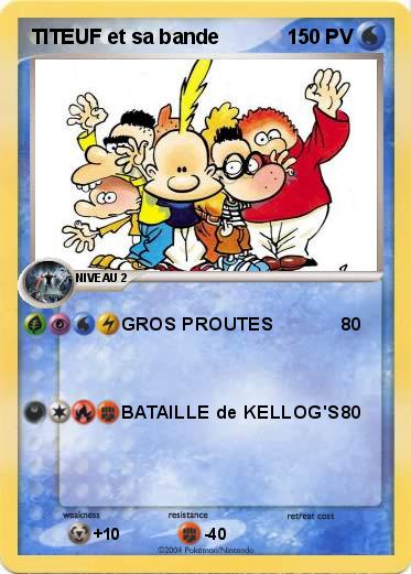 Pokemon TITEUF et sa bande