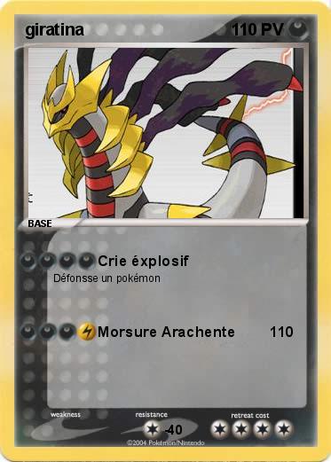Pokemon giratina