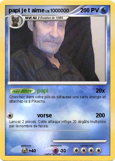 Pokemon papi je t aime