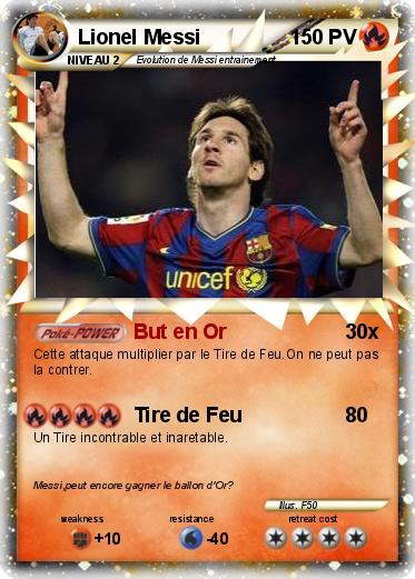 Pokemon Lionel Messi