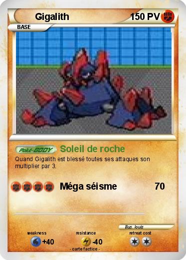 Pokemon Gigalith