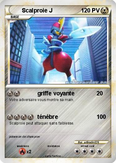 Pokemon Scalproie J