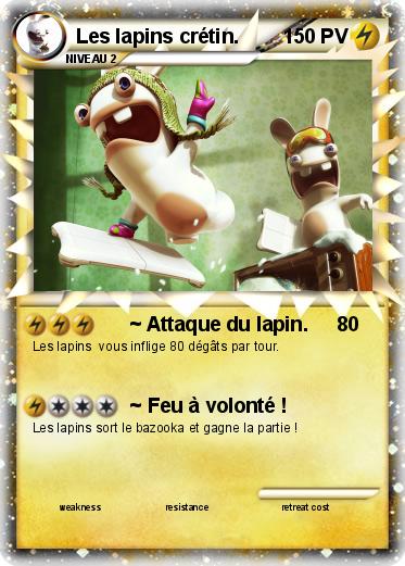 Pokemon Les lapins crétin.
