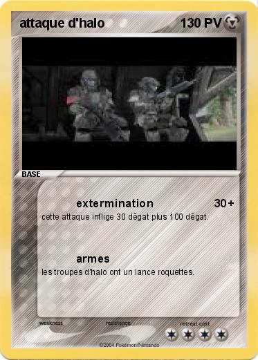 Pokemon attaque d'halo