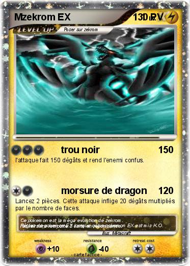 Pokemon Mzekrom EX                           1
