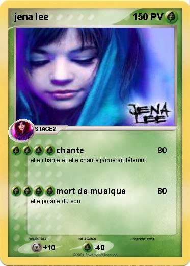 Pokemon jena lee