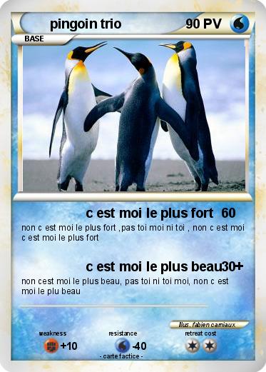 Pokemon pingoin trio