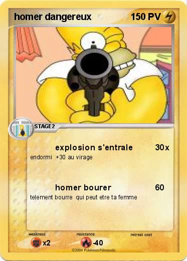 Pokemon homer dangereux