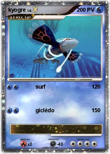 Pokemon kyogre