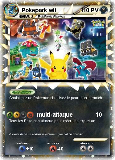 Pokemon Pokepark wii