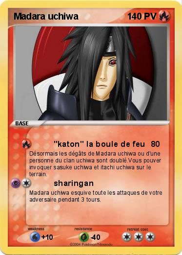Pokemon Madara uchiwa
