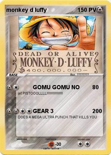Pokemon monkey d luffy