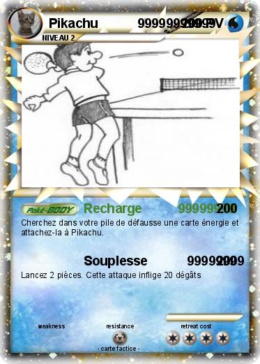 Pokemon Pikachu           99999999999