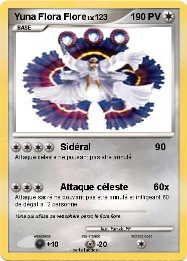 Pokemon Yuna Flora Flore