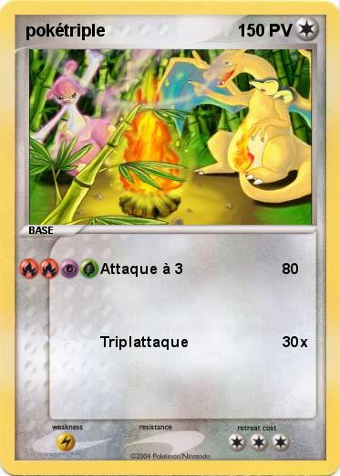 Pokemon pokétriple