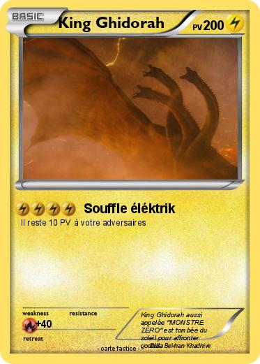 Pokemon King Ghidorah