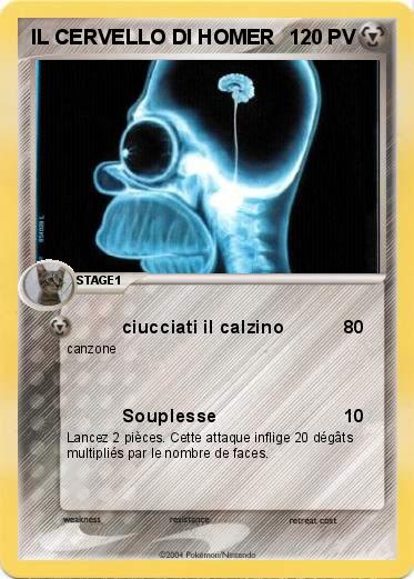 Pokemon IL CERVELLO DI HOMER