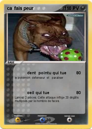 Pokemon ca  fais peur