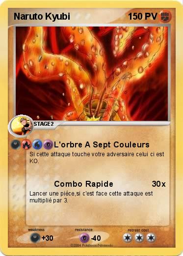 Pokemon Naruto Kyubi