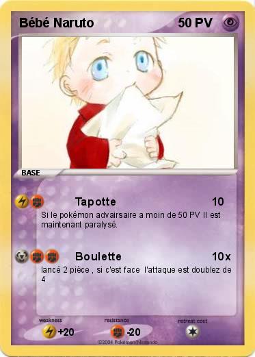 Pokemon Bébé Naruto
