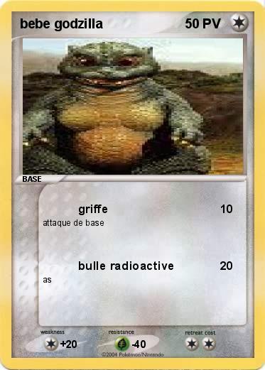 Pokemon bebe godzilla