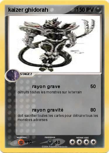 Pokemon kaizer ghidorah